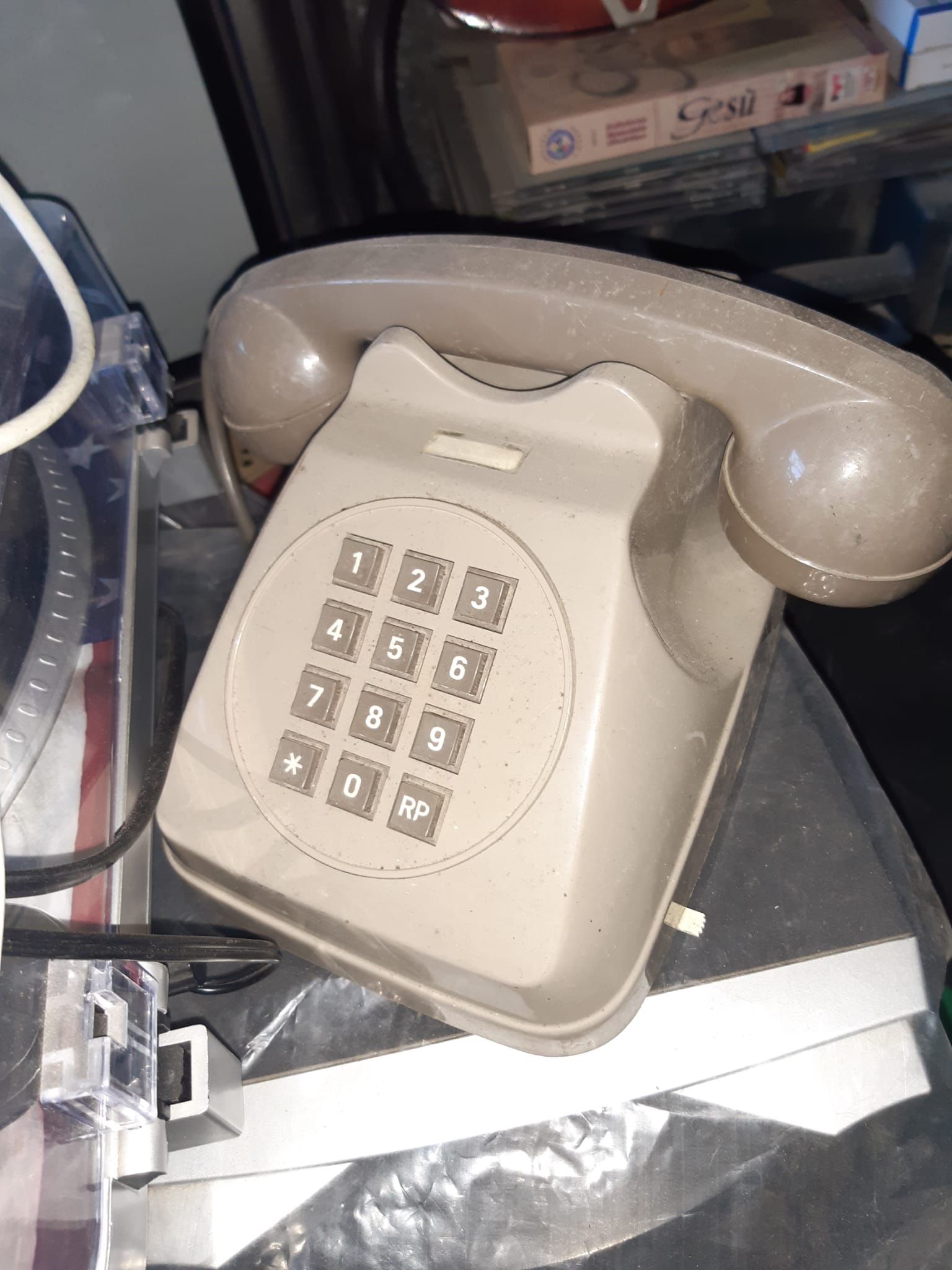 Teléfono fijo vintage