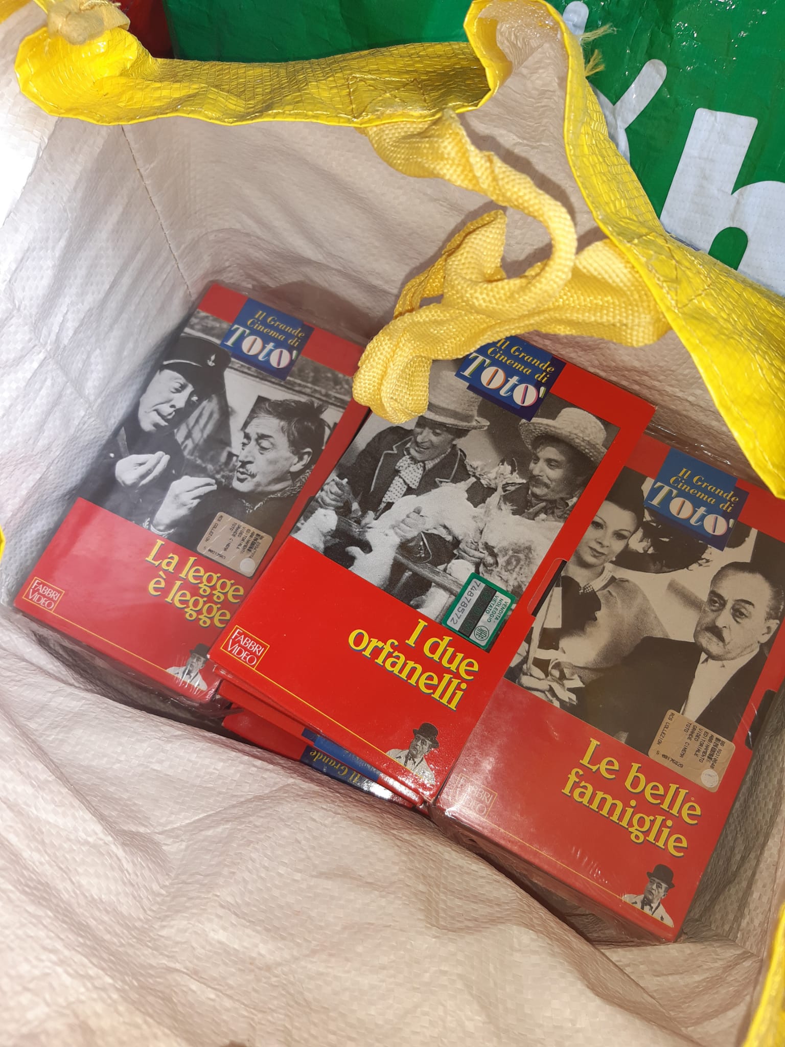 Lote de VHS de cine italiano