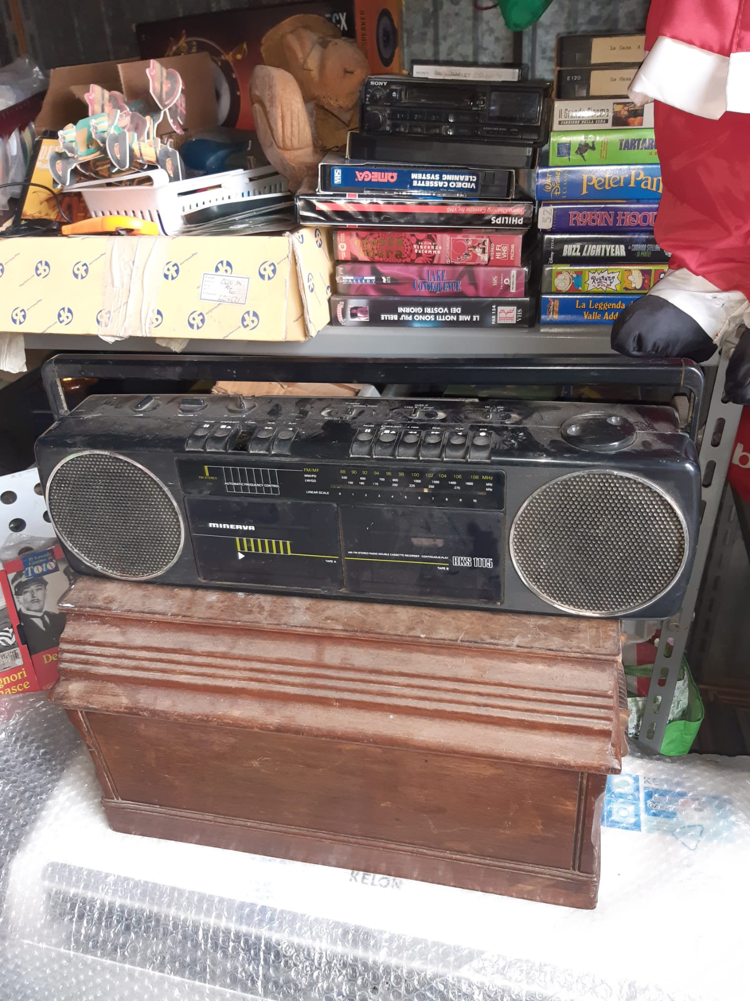 Radio estéreo portátil