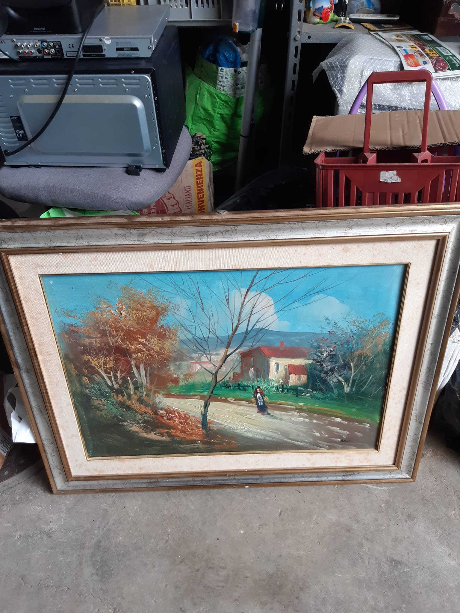 Paisaje con casa